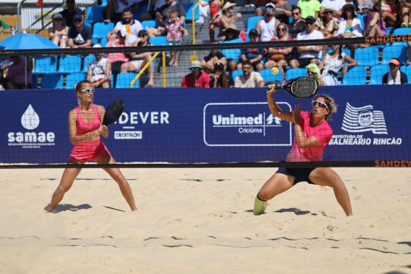 A dupla italiana Flami Daina e Nicole Nobile venceu a final feminina – Foto: Cris Andujar/Divulga&ccedil;&atilde;o ND