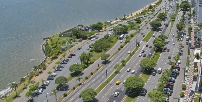 Radares podem voltar a ser instalados na Beira-Mar Norte e outras vias de Florian&oacute;polis – Foto: Twitter oficial SSP SC/ND