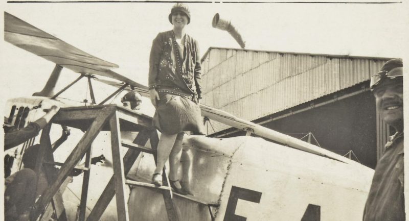 Em 1928, Bertha Luz percorria o Brasil em campanha pelo voto feminino – Foto: Reprodu&ccedil;&atilde;o/NDTV RecordTV