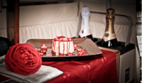 Bebidas e outros itens podem ser adicionados aos pacotes: vai do bolso e da imagina&ccedil;&atilde;o – Foto: Reprodu&ccedil;&atilde;o foto divulga&ccedil;&atilde;o da&nbsp; Love Cloud