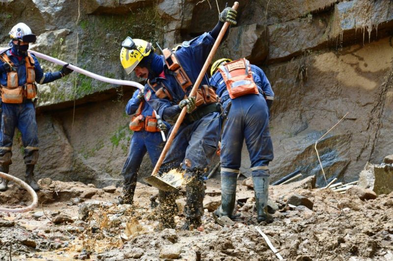 Peritos ainda fazem an&aacute;lises de DNA para a identifica&ccedil;&atilde;o dos despojos recuperados pelo Corpo de Bombeiros – Foto: Soldado De Souza/Corpo de Bombeiros Militar/Divulga&ccedil;&atilde;o/ND
