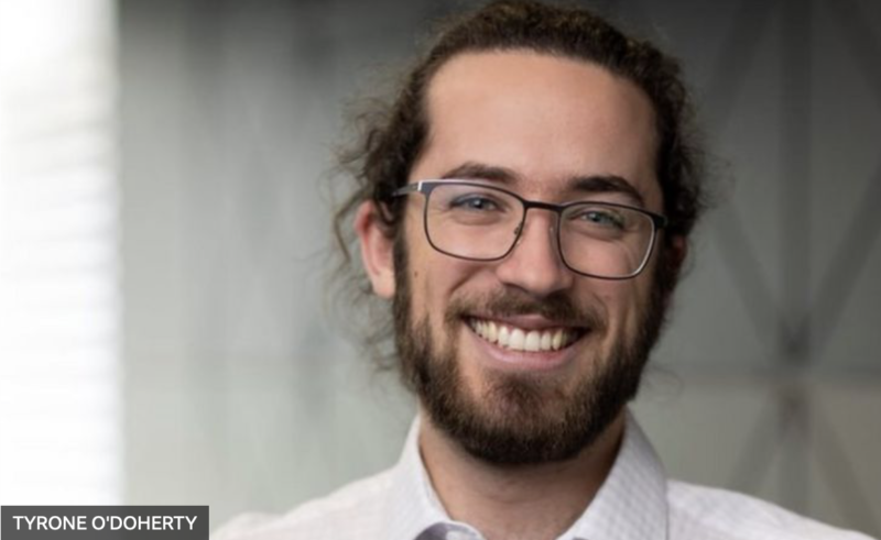 Tyrone O’Doherty, o estagi&aacute;rio respons&aacute;vel pela descoberta in&eacute;dita na Via L&aacute;ctea – Foto: Reprodu&ccedil;&atilde;o