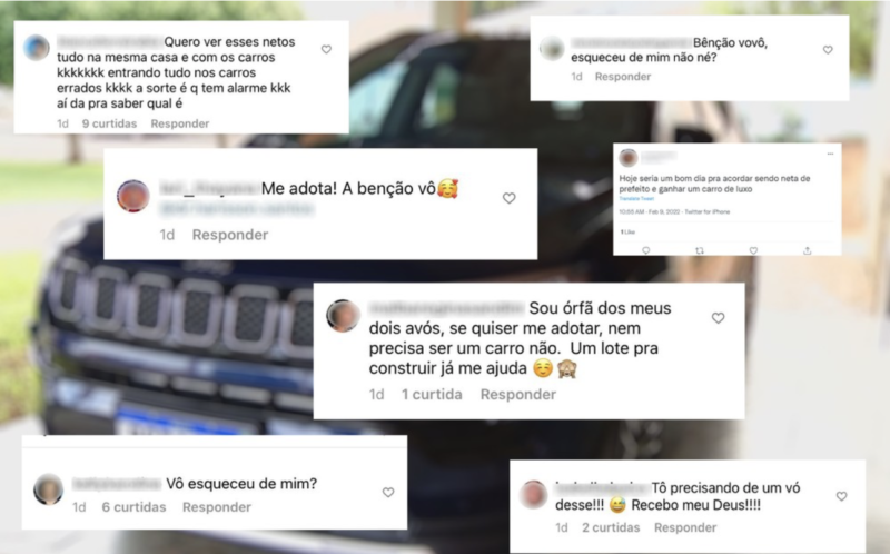 Vovô caridoso virou chuva de memes na internet – Foto: Reprodução