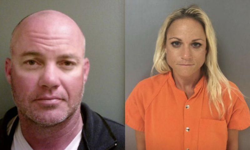 Cynthia Perkins ao lado do ex-marido: crimes bizarros contra crian&ccedil;as – Foto: Reprodu&ccedil;&atilde;o