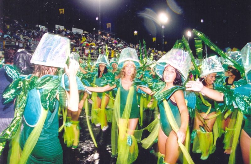 Desfiles de escola de samba em Florian&oacute;polis foram cancelados em 1988, 1994, 1997, 1998 e 2013 – Foto: Casa da Mem&oacute;ria/Reprodu&ccedil;&atilde;o/ND