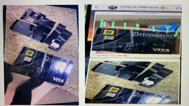 Saldo dos cart&otilde;es das v&iacute;timas eram repassados aos criminosos por meio de m&aacute;quinas – Foto: Pol&iacute;cia Civil/Divulga&ccedil;&atilde;o/ND