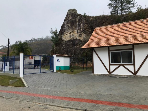 Estrutura da Casan em Rancho Queimado – Foto: Foto: Casan/Divulga&ccedil;&atilde;o/ND