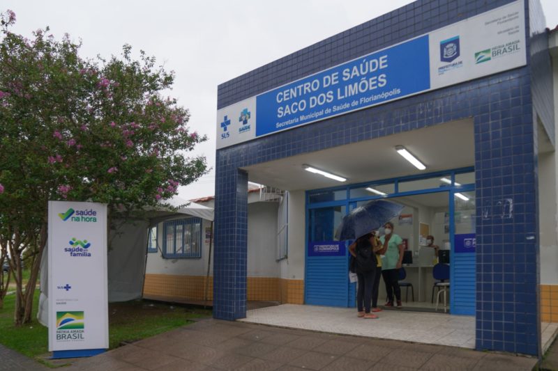 Centro de Saúde do bairro Saco dos Limões em Florianópolis