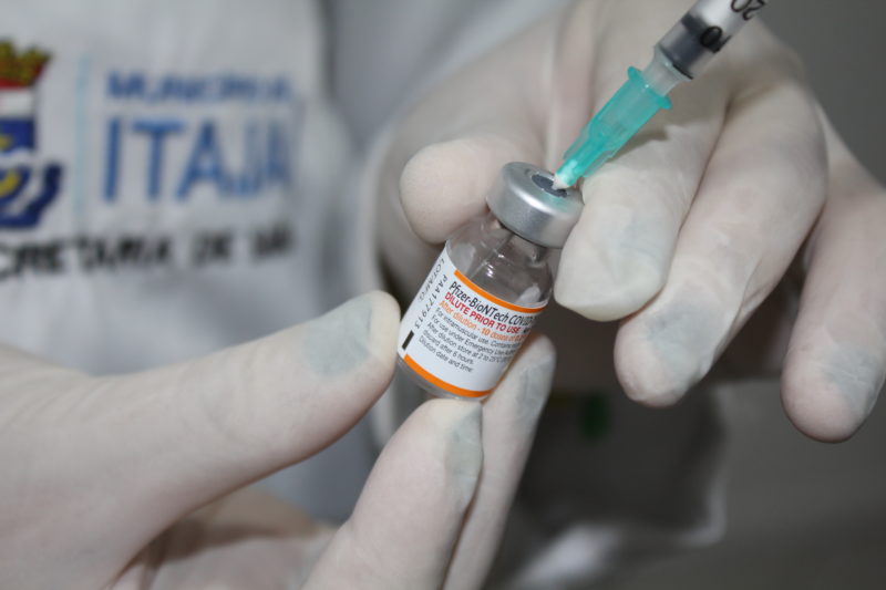 Doses da vacina serão distribuídas a partir desta terça-feira &#8211; Foto: Prefeitura de Itajaí/Divulgação/ND