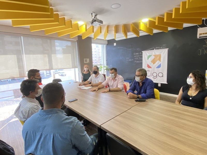 Lan&ccedil;amento do Ciga Cidade Segura Khronos &eacute; realizado na capital catarinense&nbsp; – Foto: Ciga/Divulga&ccedil;&atilde;o/ND