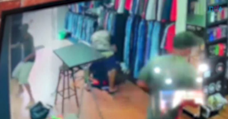 Assaltantes rendem comerciantes e levam roupas de luxo de loja em Itaja&iacute; – Foto: Reprodu&ccedil;&atilde;o/ND