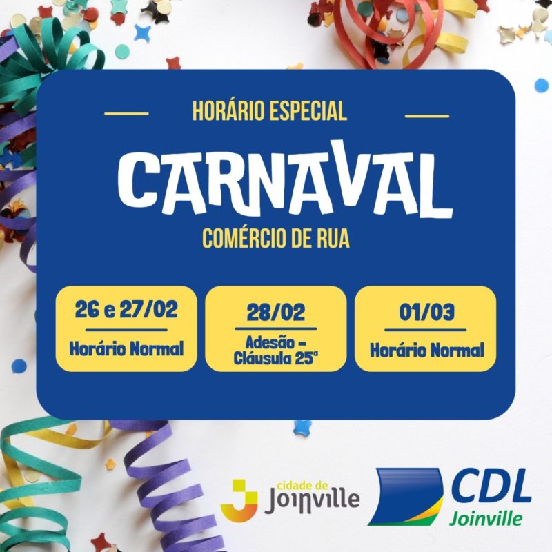 lojas no carnaval