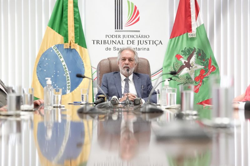 João Henrique Blasi, presidente do TJSC