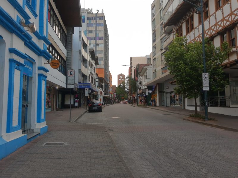 Tempo em Blumenau deve se manter igual ao in&iacute;cio da semana – Foto: Diorgnes Lima/ND