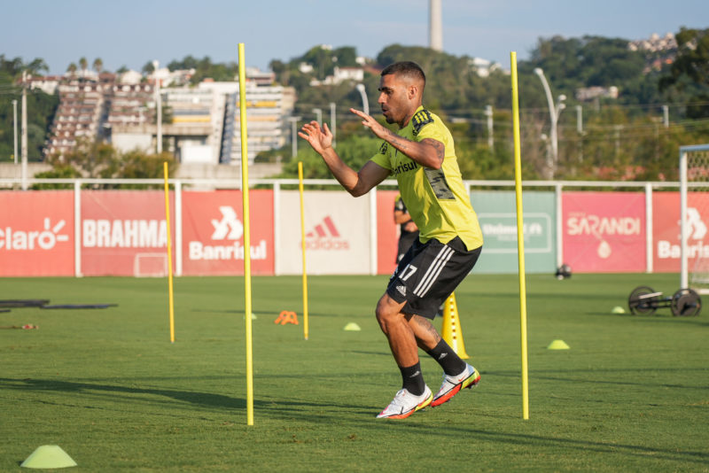 Gabriel &eacute; um dos refor&ccedil;os esperados pelo treinador – Foto: Ricado Duarte/Inter/Divulga&ccedil;&atilde;o