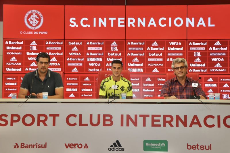 Bustos tem esperan&ccedil;a de disputar a Copa do Mundo de 2022 – Foto: RICARDO DUARTE/INTER/DIVULGA&Ccedil;&Atilde;O