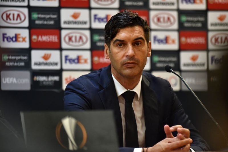 T&eacute;cnico portugu&ecirc;s Paulo Fonseca est&aacute; em Kiev &mdash; Foto: UEFA/ND