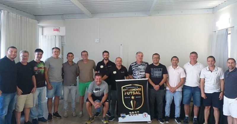 Congresso foi tranquilo e representativo, segundo M&aacute;rcio Leandro D”Avila, presidente da&nbsp; Federa&ccedil;&atilde;o Catarinense de Futsal. &nbsp;– Foto: divulga&ccedil;&atilde;o/ND