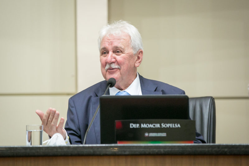 Natural de Conc&oacute;dia, Moacir Sopelsa (MDB) vai presidir a Alesc a partir de 2022 – Foto: Rodolfo Esp&iacute;nola / Ag&ecirc;ncia AL/ND