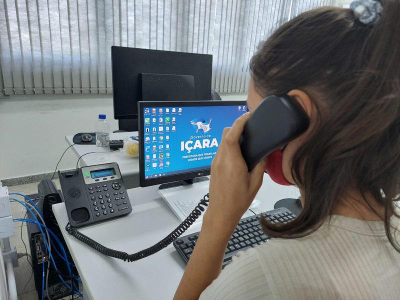 Previs&atilde;o &eacute; que as linhas telef&ocirc;nicas voltem a funcionar somente na pr&oacute;xima segunda-feira – Foto: Assessoria prefeitura de I&ccedil;ara/Divulga&ccedil;&atilde;o