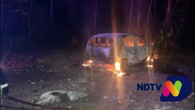 Familiares reconheceram o carro usado por Renato – Foto: Ricardo Alves/NDTV