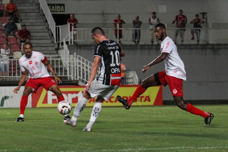 Ainda sem vencer no campeonato, JEC enfrenta o Marc&iacute;lio Dias neste domingo (6) – Foto: Vitor Forcellini/JEC/Divulga&ccedil;&atilde;o/ND