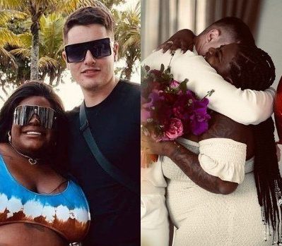 Lucas e o irm&atilde;o foram criados pela m&atilde;e, sem a presen&ccedil;a do pai. A m&atilde;e acompanhou o filho no casamento com Jojo Todynho&nbsp; – Foto: Internet/Reprodu&ccedil;&atilde;o/ND