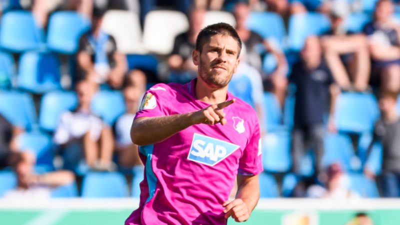 Croata Kramaric &eacute; o destaque atual do Hoffenheim – Foto: Imago/OneFootball