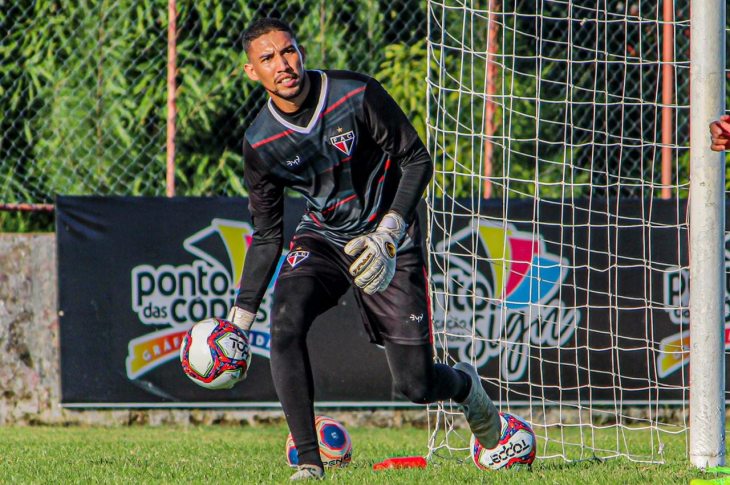 Rafael, goleiro do Conc&oacute;rdia jogou no Ferrovi&aacute;rio do Cear&aacute; – Foto: Lenilson Santos – Ferrovi&aacute;rio