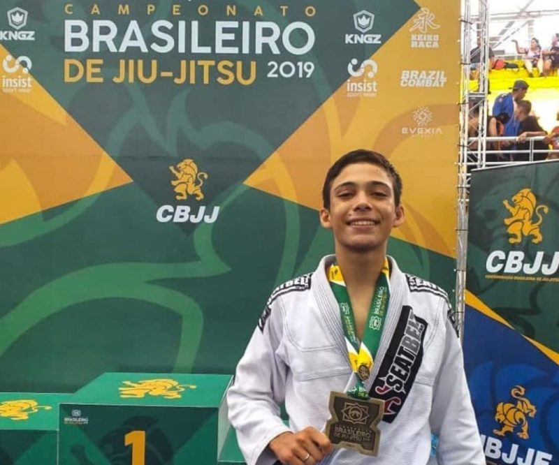 Leonardo, luta desde os 14 anos e j&aacute; conquistou medalhas em competi&ccedil;&otilde;es nacionais e fora do Brasil – Foto: Reprodu&ccedil;&atilde;o/Internet/ND