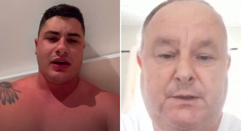 Lucas e o pai biol&oacute;gico n&atilde;o tem uma rela&ccedil;&atilde;o pr&oacute;xima e segundo o filho, Renato s&oacute; quer aparecer na m&iacute;dia – Foto: Internet/Reprodu&ccedil;&atilde;o/ND