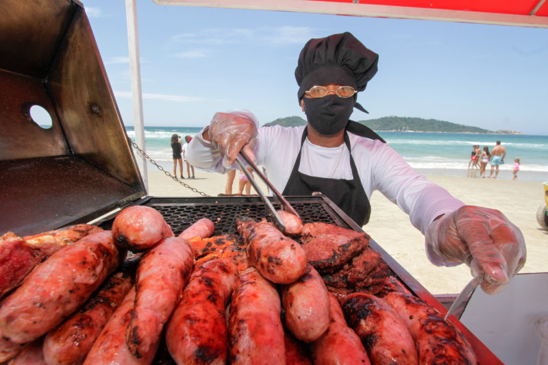 Marcos veio do Sergipe para melhorar de vida – Foto: Leo Munhoz/ND