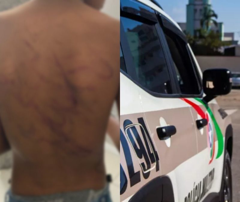 A mulher foi presa por les&atilde;o corporal contra o pr&oacute;prio filho no &uacute;ltimo dia 15 – Foto: Pol&iacute;cia Militar/Divulga&ccedil;&atilde;o