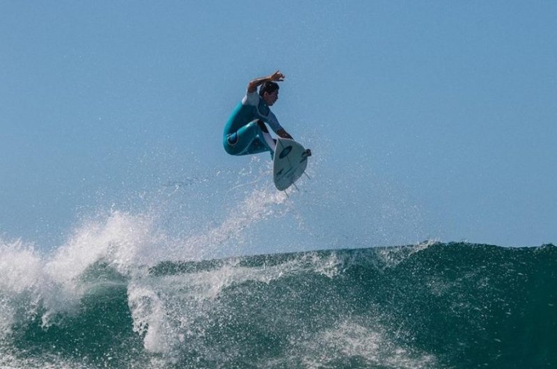Miguel Pupo avan&ccedil;ou &agrave; nova etapa do Circuito Mundial nesta ter&ccedil;a (1&deg;) – Foto: Redes sociais/Reprodu&ccedil;&atilde;o/ND