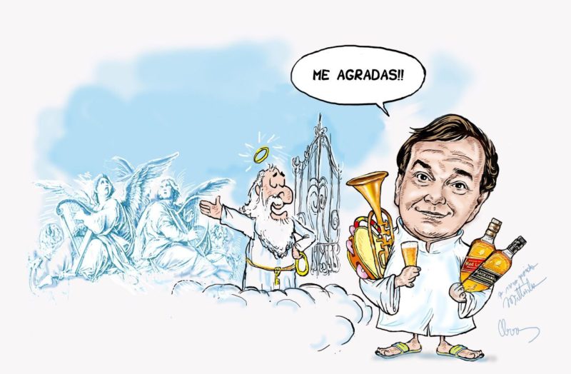 Miltinho era parceiro do grande Cl&oacute;vis – Foto: Cl&oacute;vis Medeiros