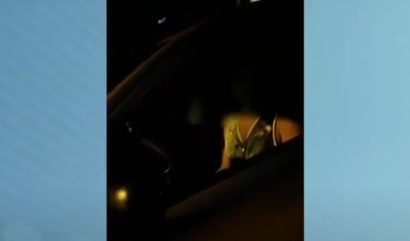 Motorista atropela pedestre e foge sem prestar socorro em Florian&oacute;polis – Foto: Reprodu&ccedil;&atilde;o/NDTV RecordTV