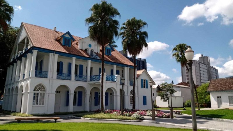 Fachada do Museu do Imigrante após reforma