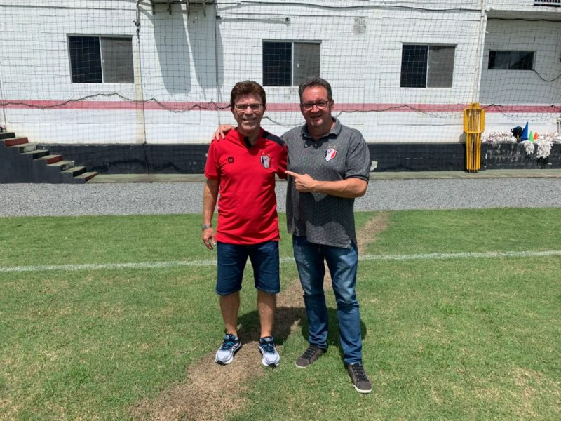 Maior &iacute;dolo da hist&oacute;ria do JEC assume a coordena&ccedil;&atilde;o das categorias de base – Foto: Vitor Forcellini/JEC/Divulga&ccedil;&atilde;o/ND