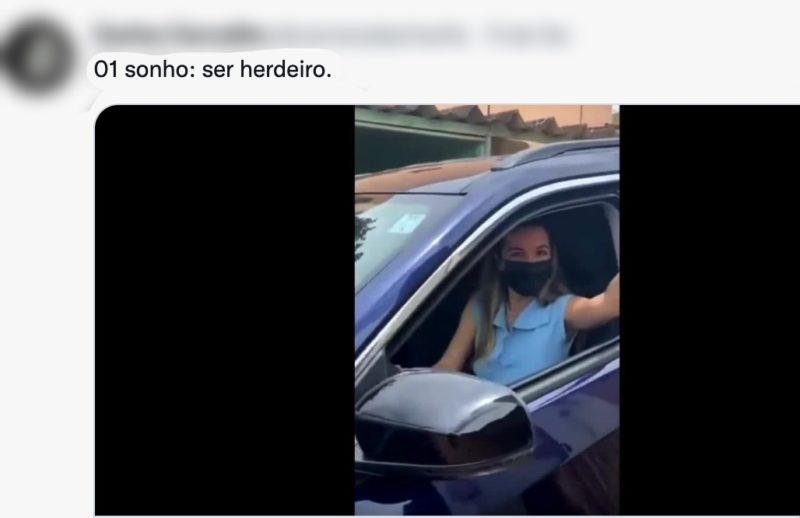 As imagens foram registradas – e divulgadas em perfis pessoais nas redes sociais – durante a entrega dos veículos, realizada no último domingo (6). – Foto: Reprodução