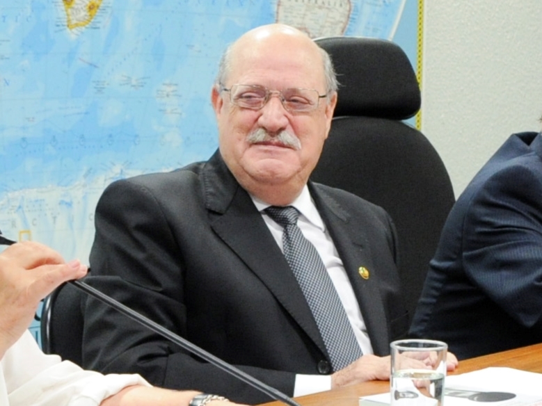 Neuto de Conto no Senado Federal, em 2014 – Foto: Geraldo Magela/Divulga&ccedil;&atilde;o/ND