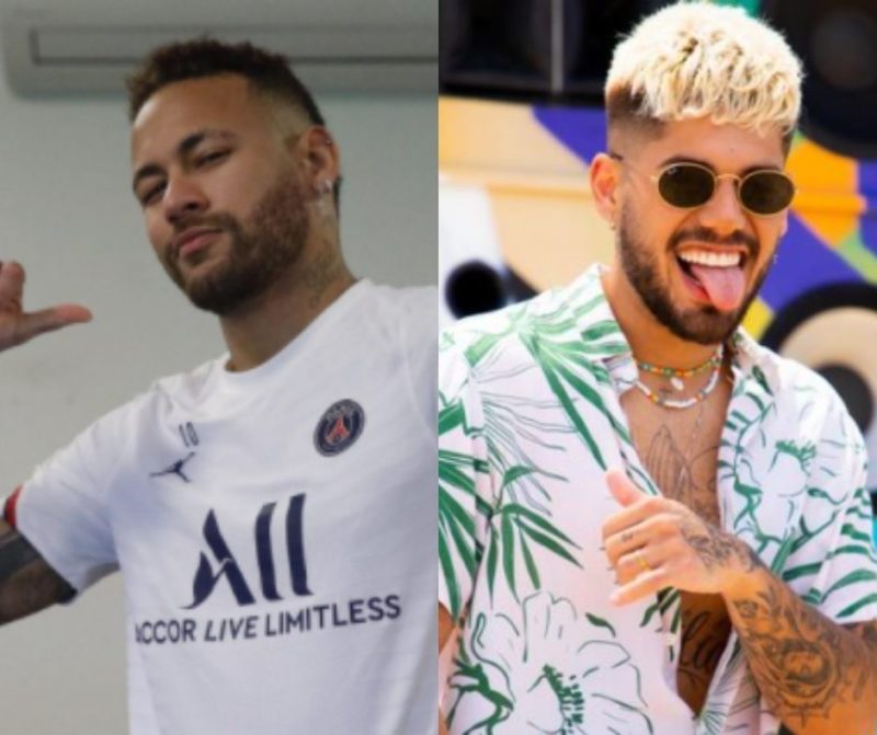 Nesta segunda-feira (14), o jogador do PSG compartilhou nas redes sociais um v&iacute;deo fazendo a coreografia da m&uacute;sica de Z&eacute; Felipe – Foto: Reprodu&ccedil;&atilde;o/Internet/ND