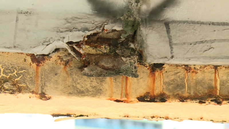 Detalhe da passarela Rita Maria, no Centro de Florian&oacute;polis – Foto: Reprodu&ccedil;&atilde;o/NDTV