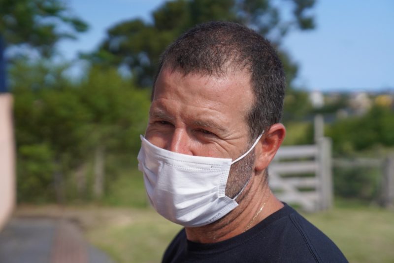 Sem saber se haveria aula, Pedro ligou para escola a fim de confirmar – Foto: Pedro da Diorgenes Pandini/Especial para o NDa Silveira