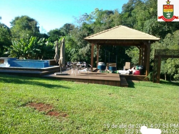 O juiz solicitou a demoli&ccedil;&atilde;o da edifica&ccedil;&atilde;o, a recupera&ccedil;&atilde;o da &aacute;rea e o pagamento de multa no valor de R$ 20 mil – Foto: Minist&eacute;rio P&uacute;blico/Divulga&ccedil;&atilde;o/ND