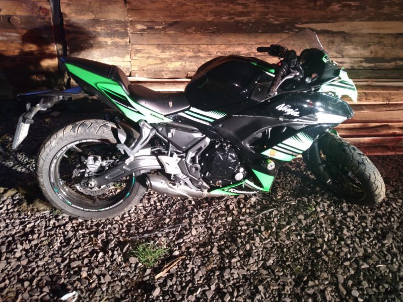 Primeiro acidente foi registrado na Serra catarinense – Foto: PMRV/ND