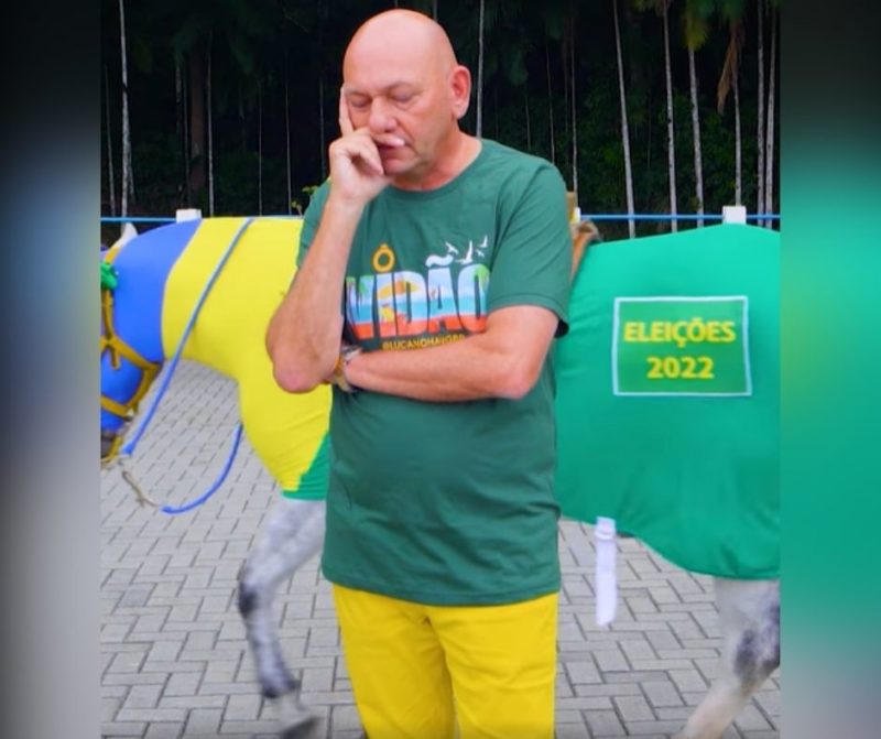 Empres&aacute;rio Luciano Hang promete enunciar sua decis&atilde;o nesta quarta-feira – Foto: Reprodu&ccedil;&atilde;o/ND