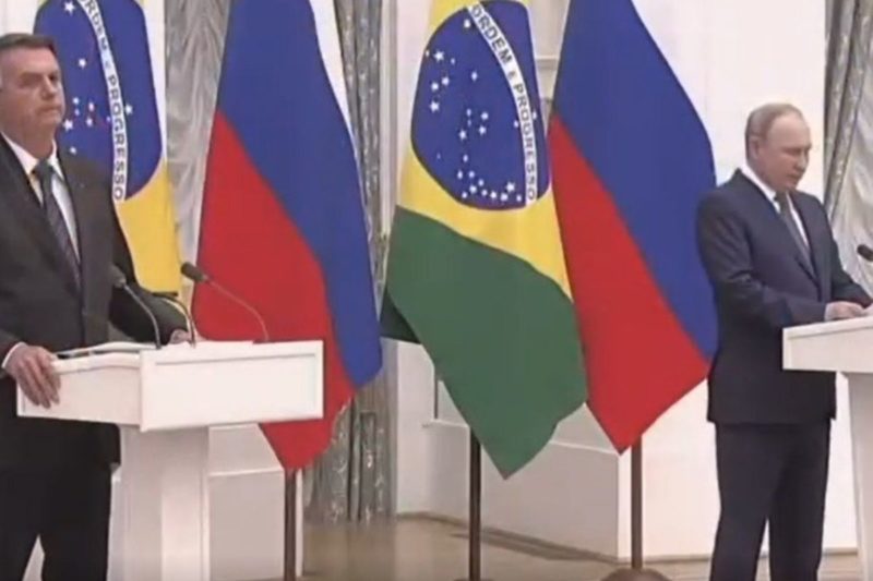 Presidente Vladimir Putin citou Joinville ao falar da rela&ccedil;&atilde;o entre Brasil e R&uacute;ssia – Foto: Reprodu&ccedil;&atilde;o/ND