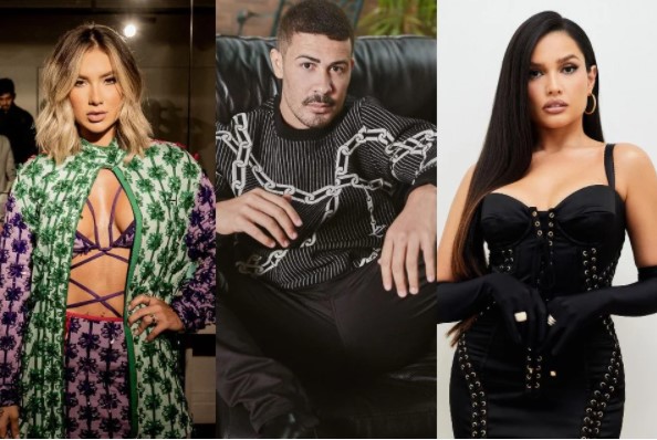 Virg&iacute;nia, Carlinhos Maia e Juliette est&atilde;o entre os bem mais pagos no ranking de influenciadores – Foto: Reprodu&ccedil;&atilde;o/Internet/ND