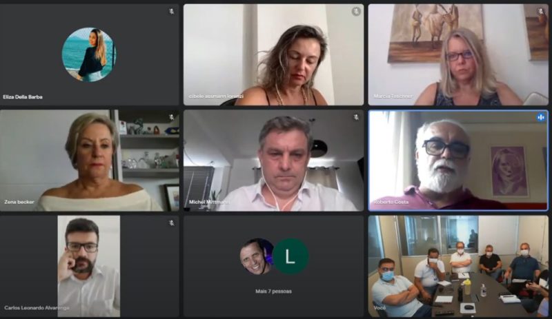 Encontro contou o secret&aacute;rio de Mobilidade e Planejamento Urbano da Capital, Michel Mittmann – Foto: Reprodu&ccedil;&atilde;o/ND