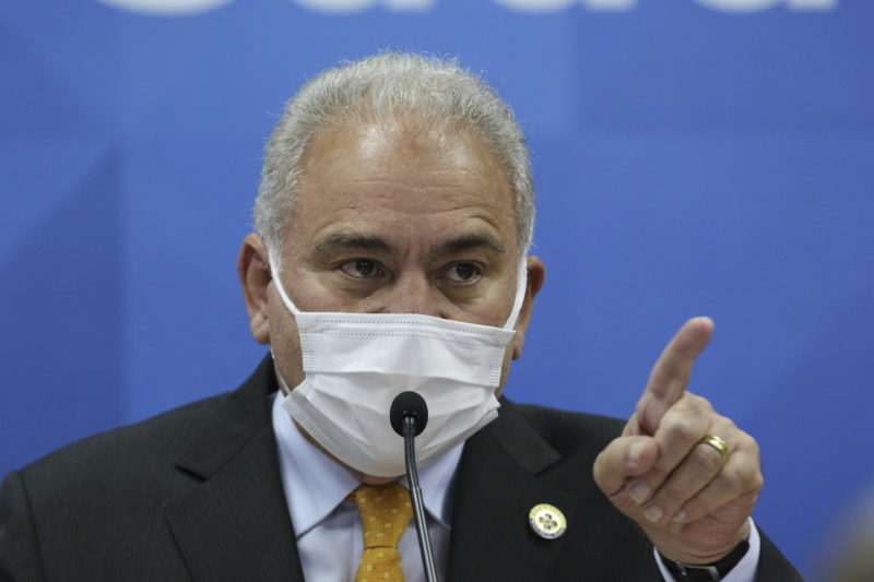 O ministro da Sa&uacute;de, Marcelo Queiroga – Foto: Fabio Rodrigues Pozzebom/Ag&ecirc;ncia Brasil/ND